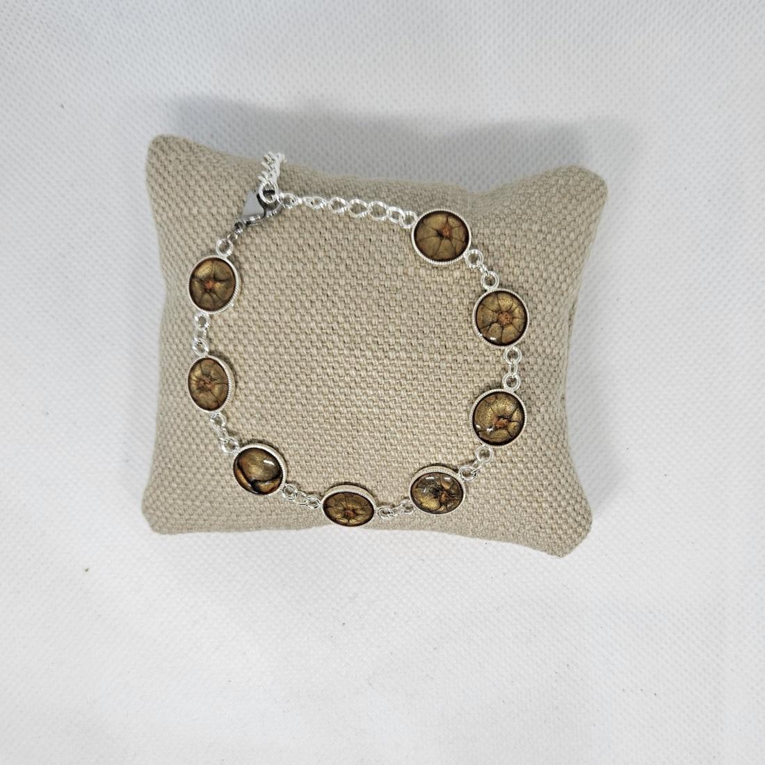 Bracelet métal et résine