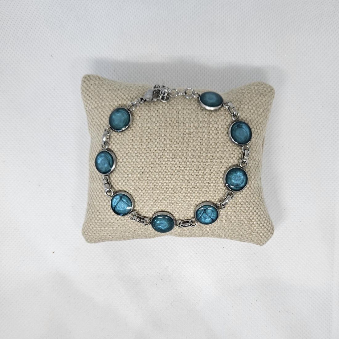 Bracelet métal et résine