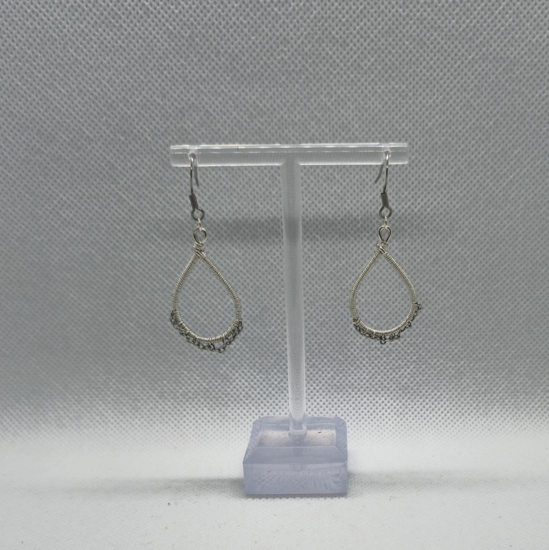 Boucle d'oreilles métal