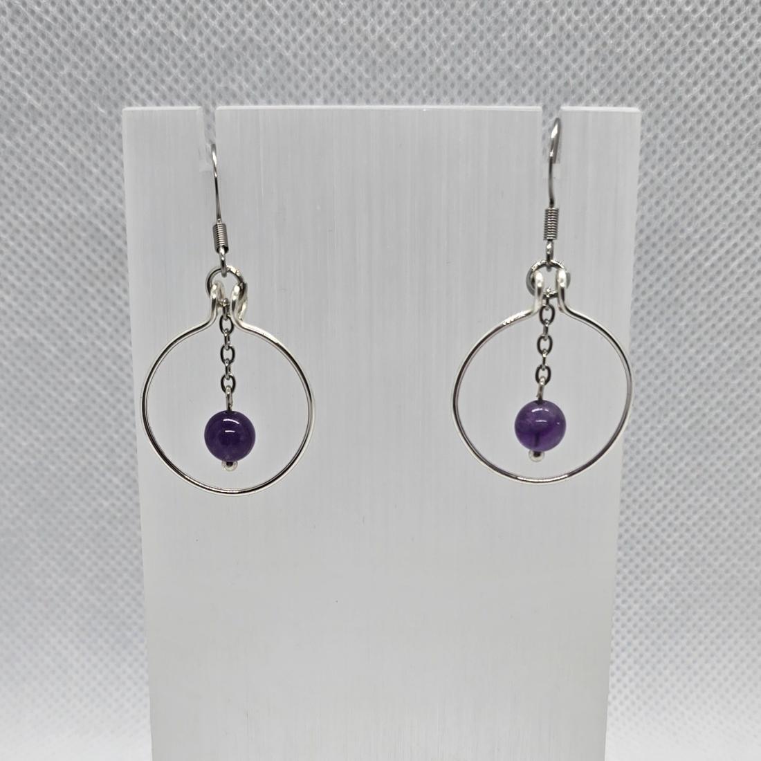 Boucles d'oreilles métal