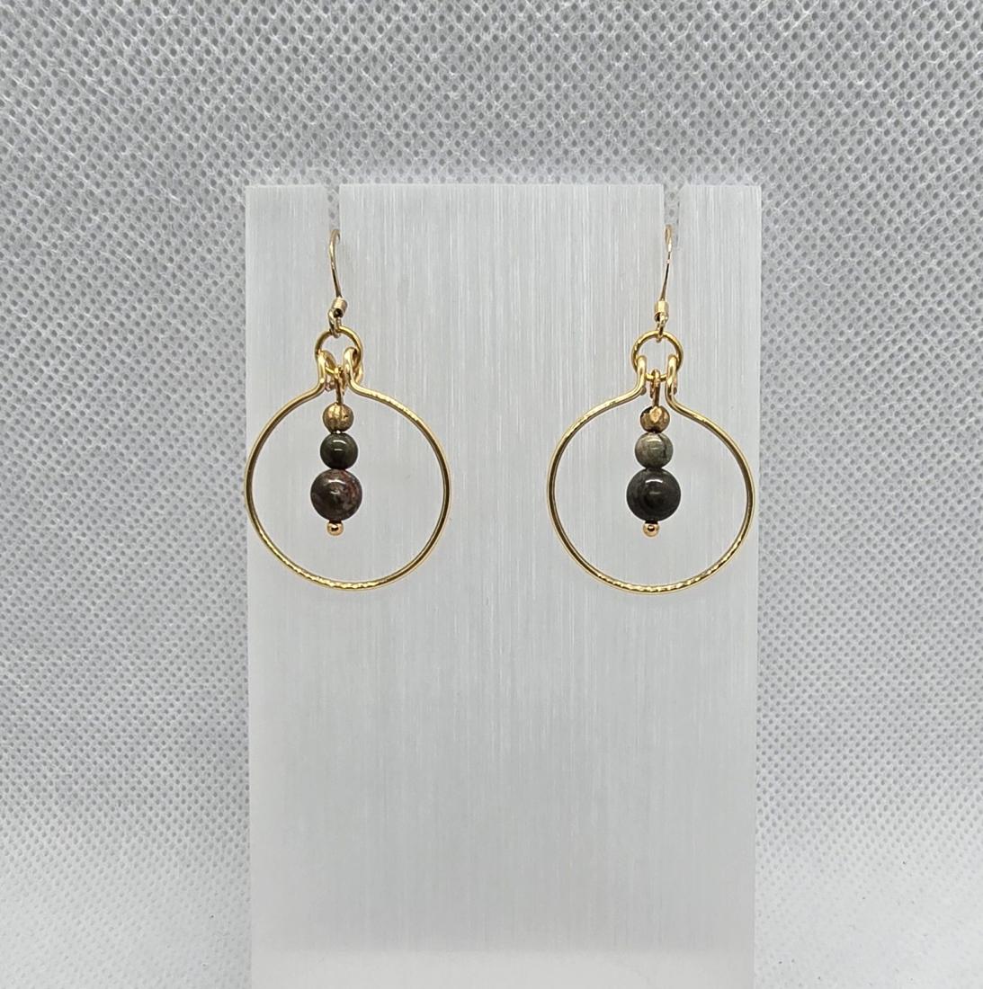 Boucles d'oreilles métal