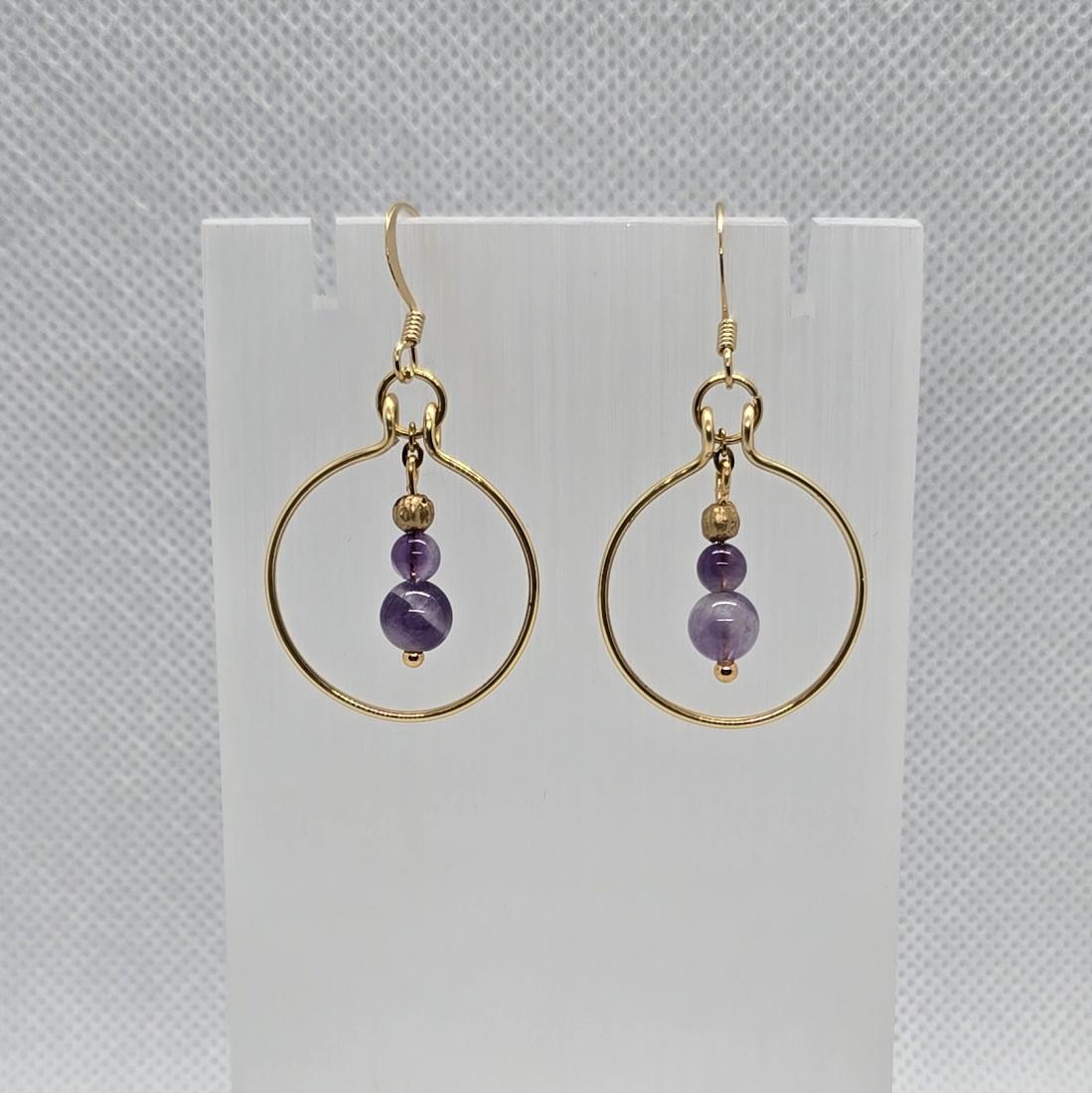 Boucles d'oreilles métal