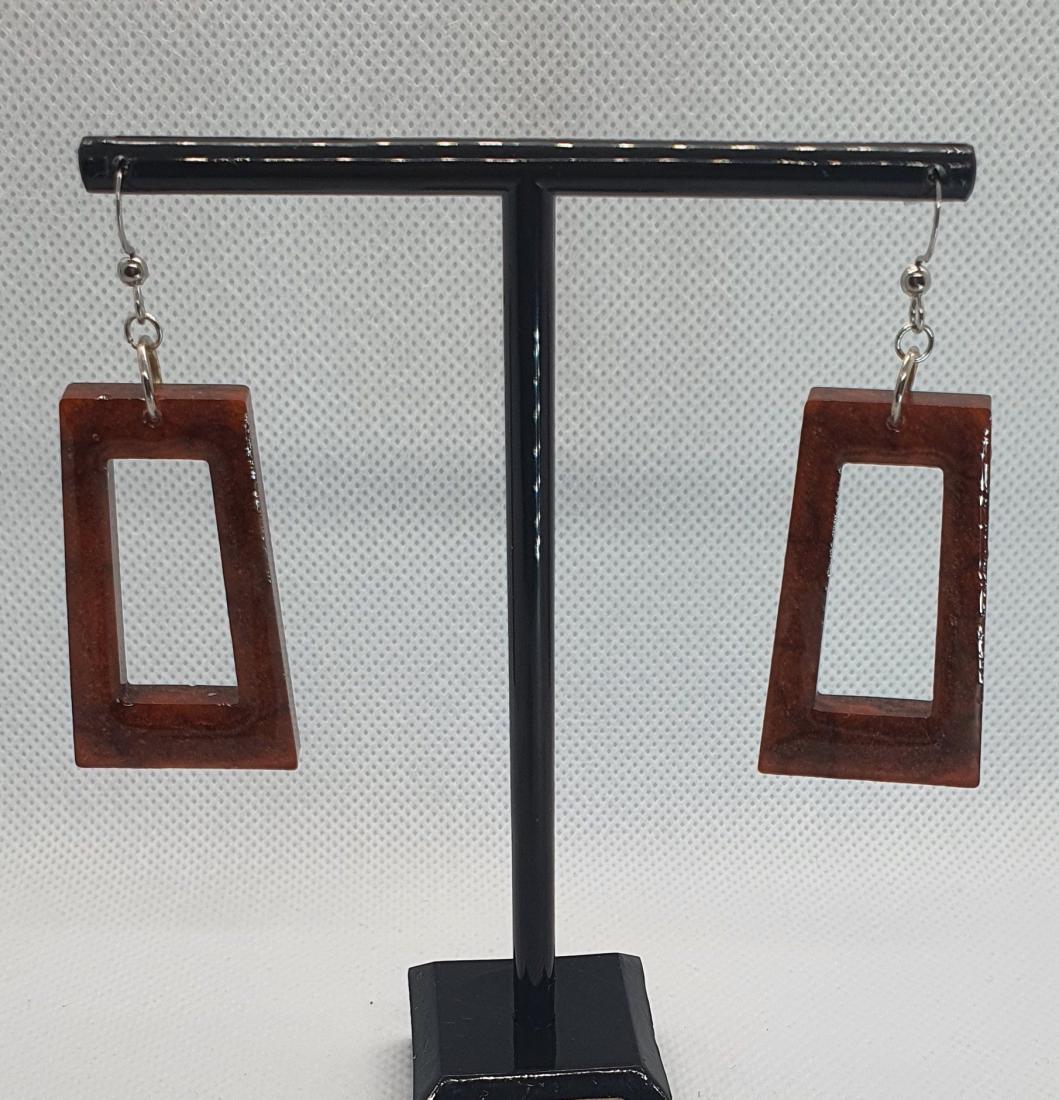 Boucles d'oreilles en Résine
