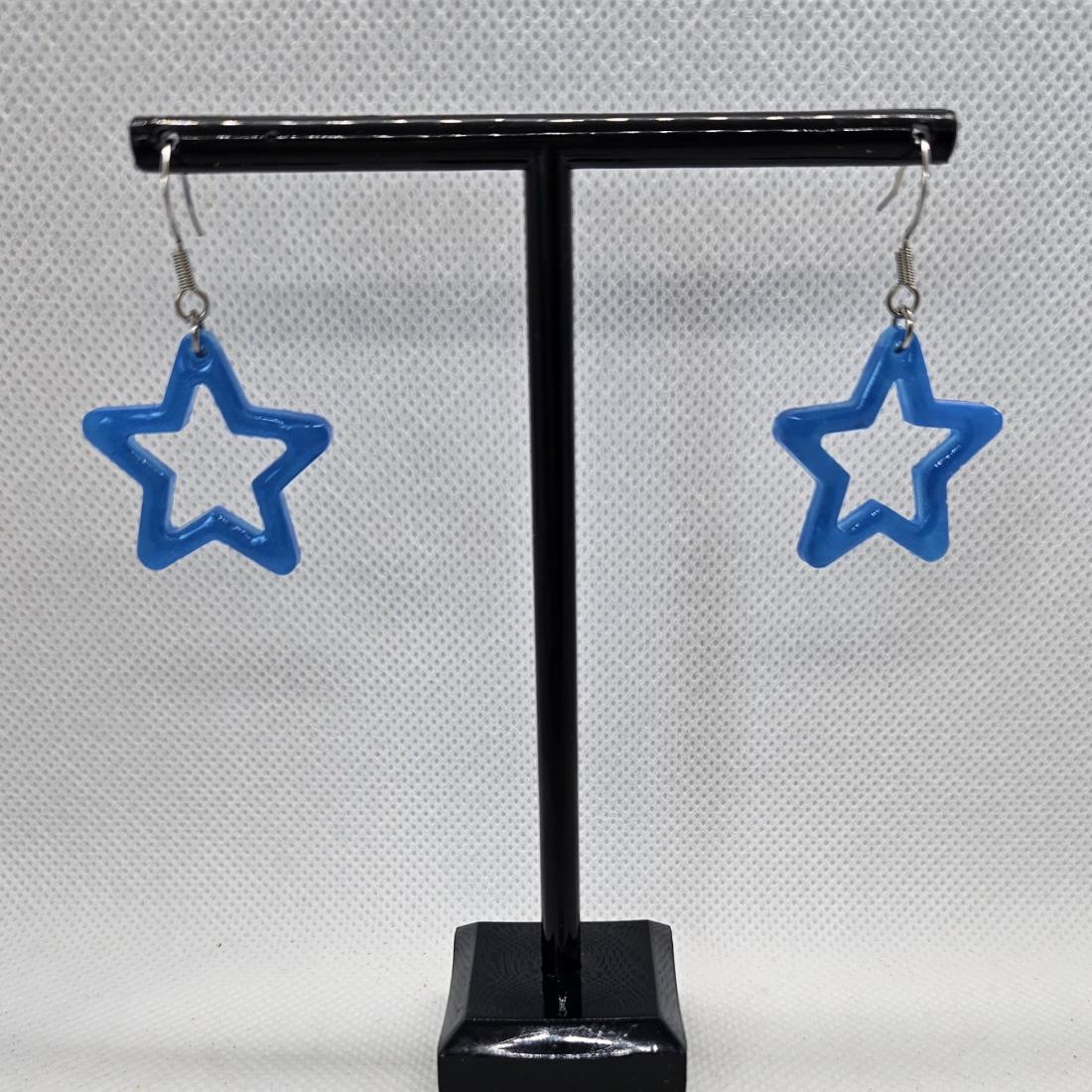 Boucles d'oreilles en résine