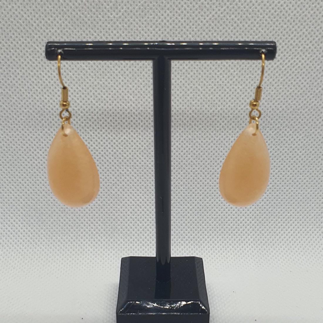 Boucles d'oreilles en résine