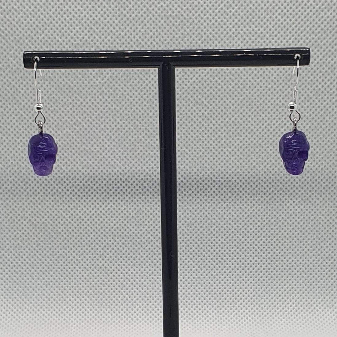 Boucles d'oreilles en résine