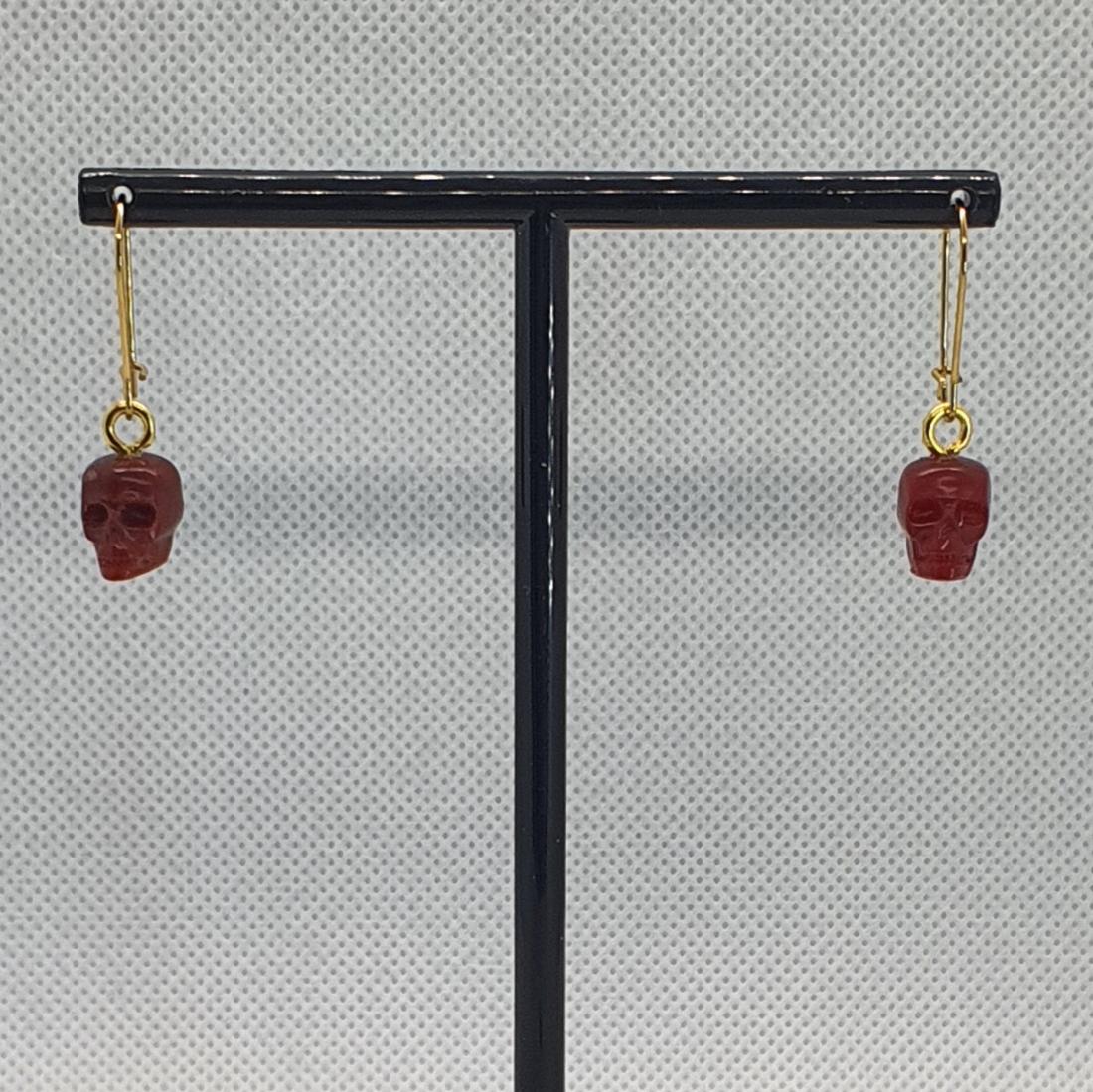 Boucles d'oreilles en résine