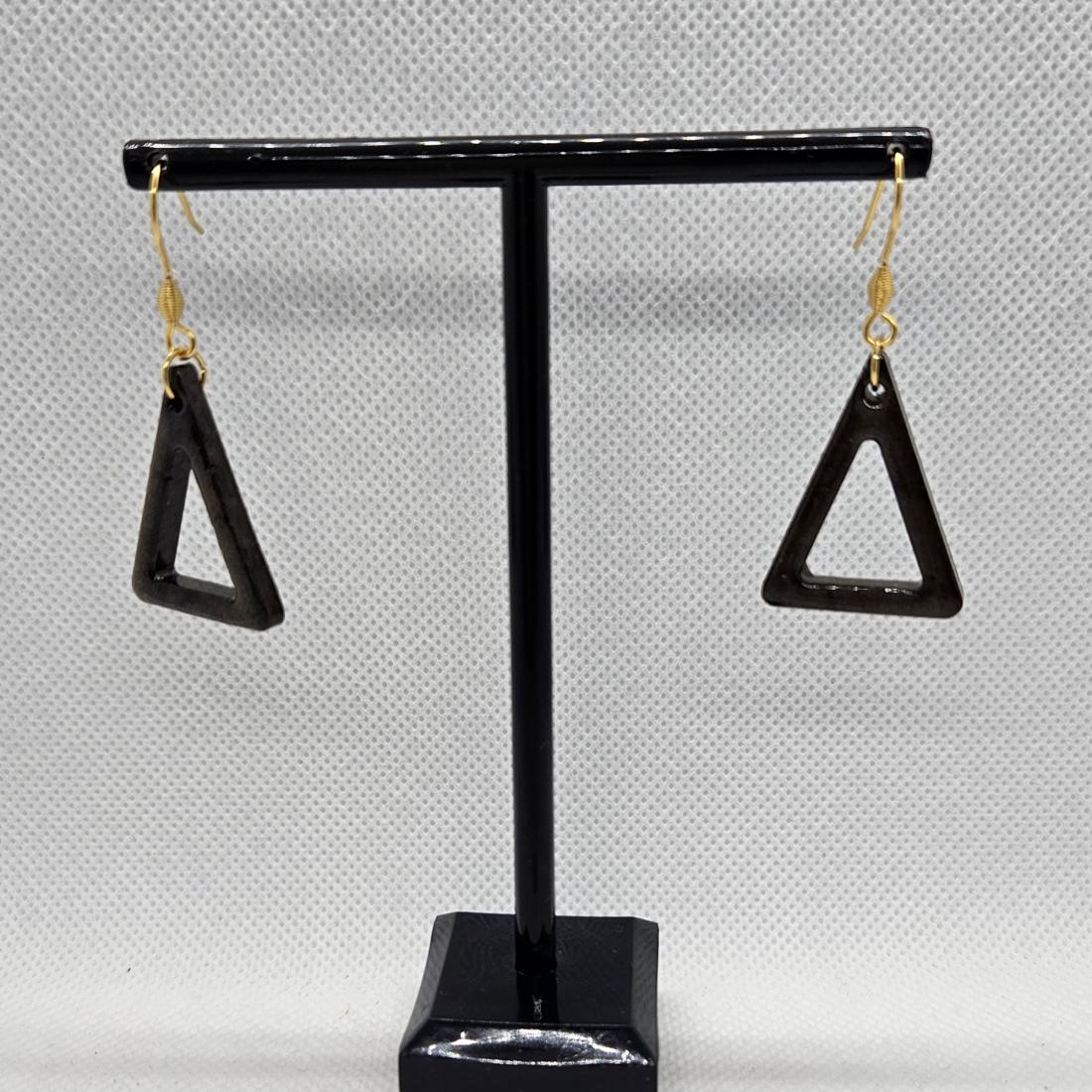 Boucles d'oreilles en résine