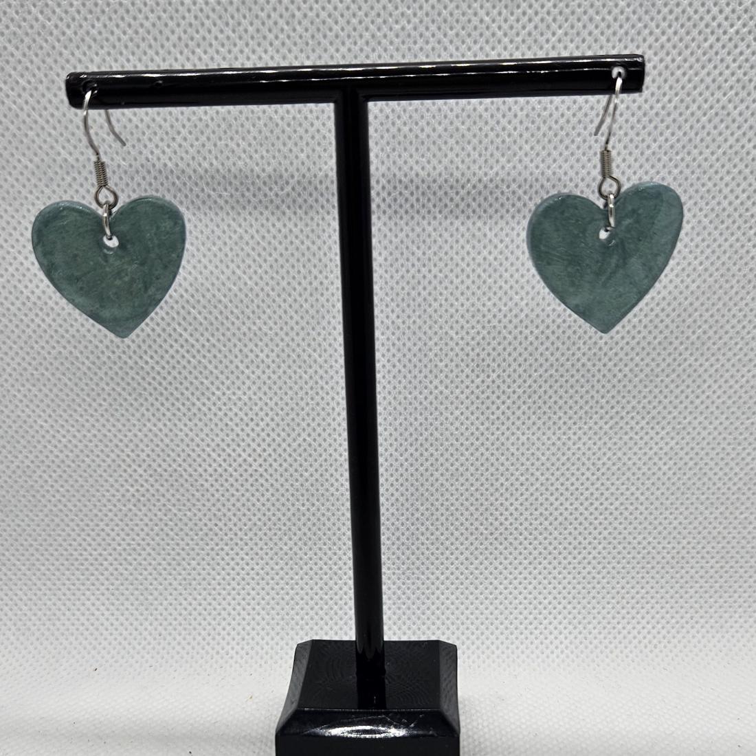 Boucles d'oreilles en résine