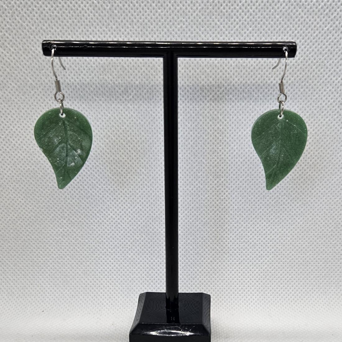 Boucles d'oreilles en résine