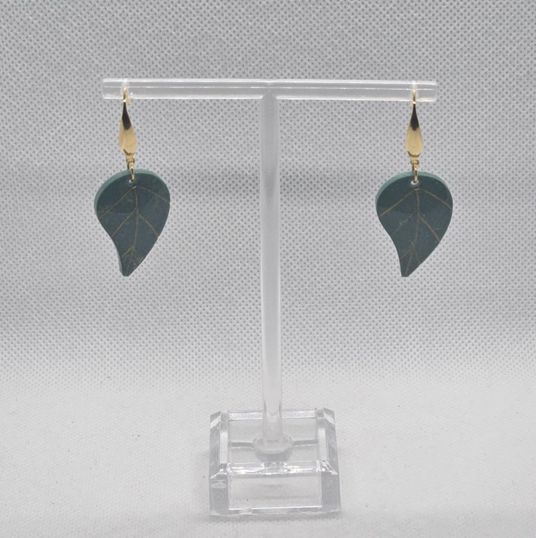 Boucles d'oreilles en résine