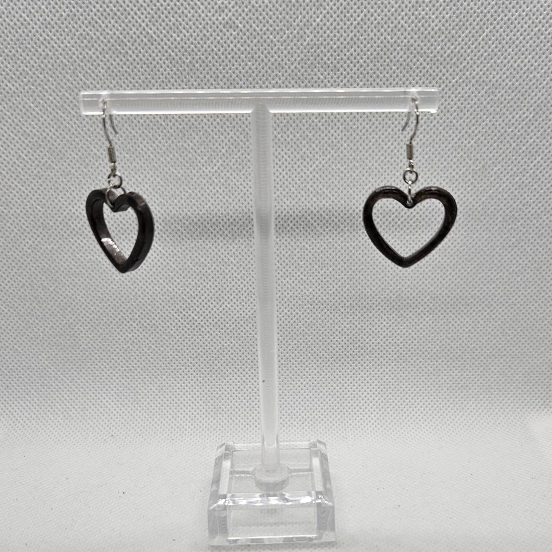 Boucles d'oreilles en résine