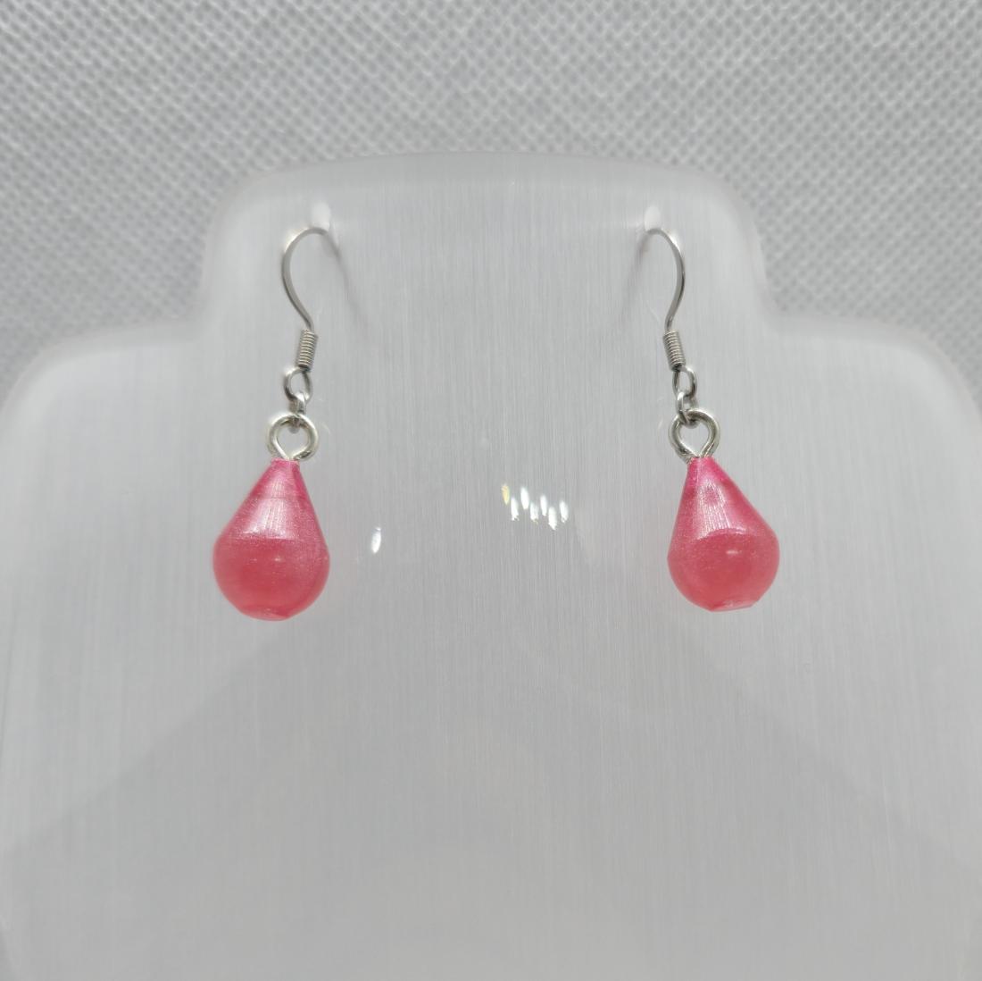 Boucles d'oreilles en résine