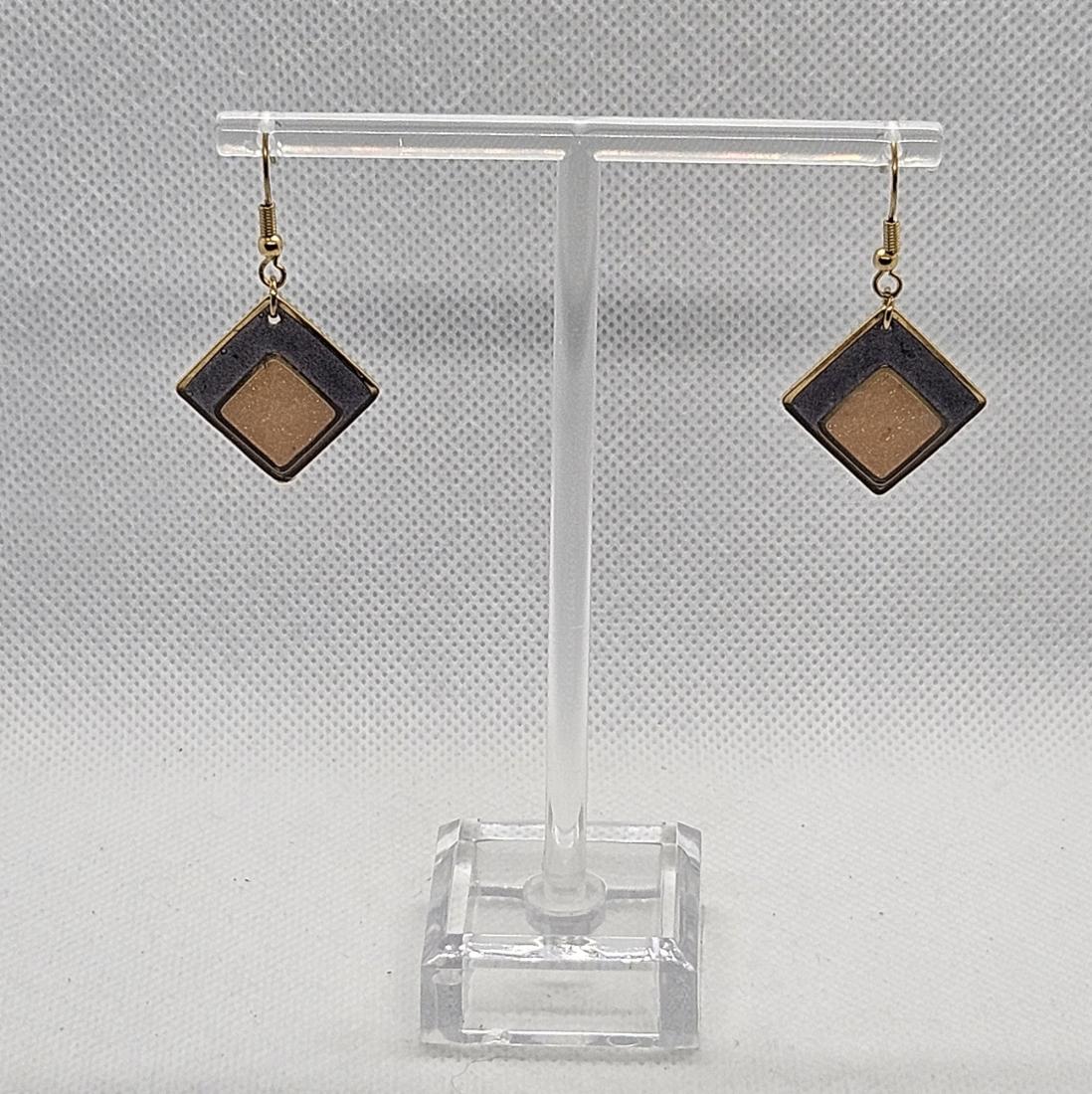 Boucles d'oreilles métal
