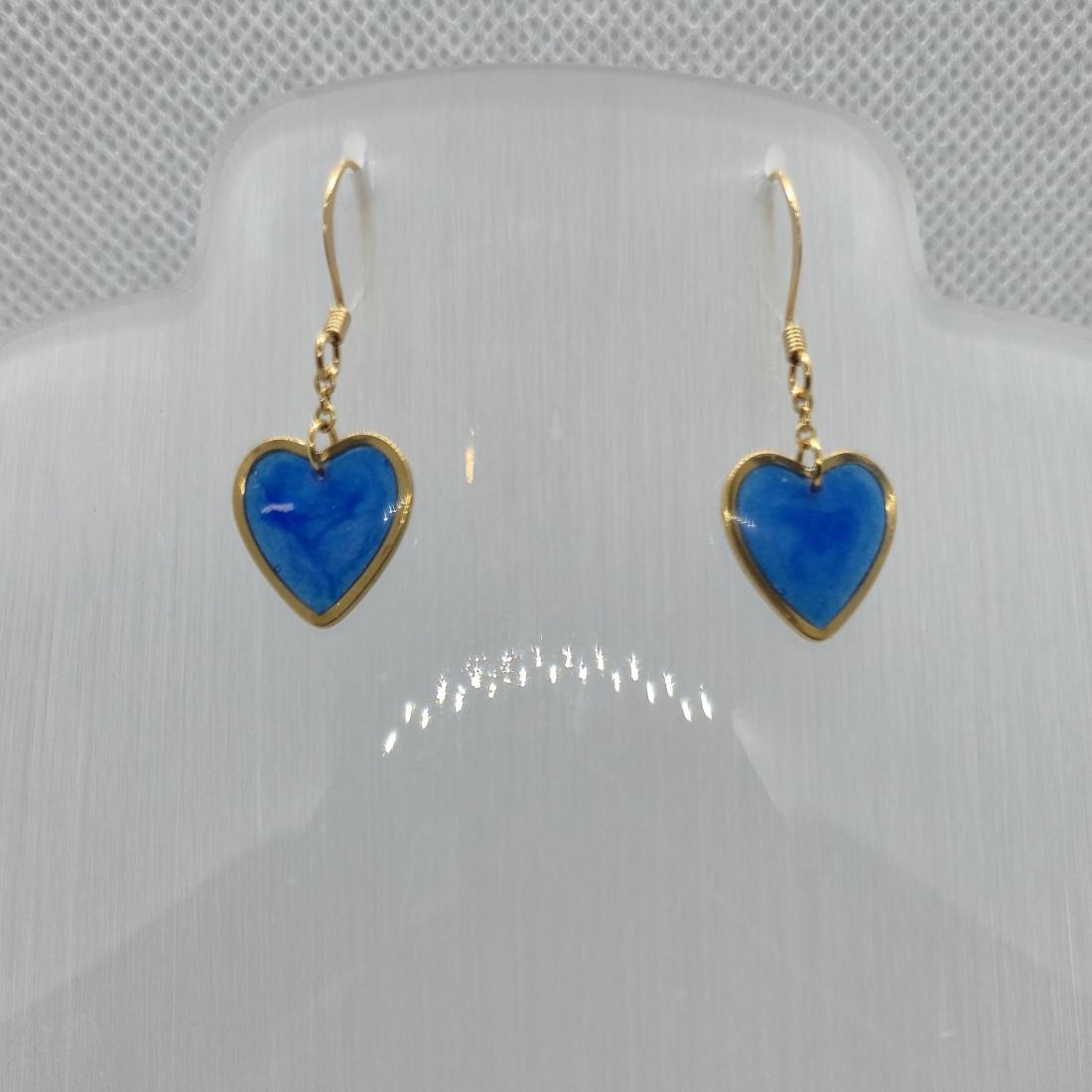 Boucles d'oreilles en résine et métal