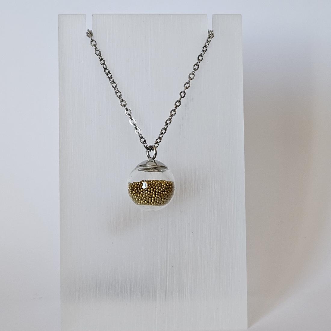 Pendentif Microbilles