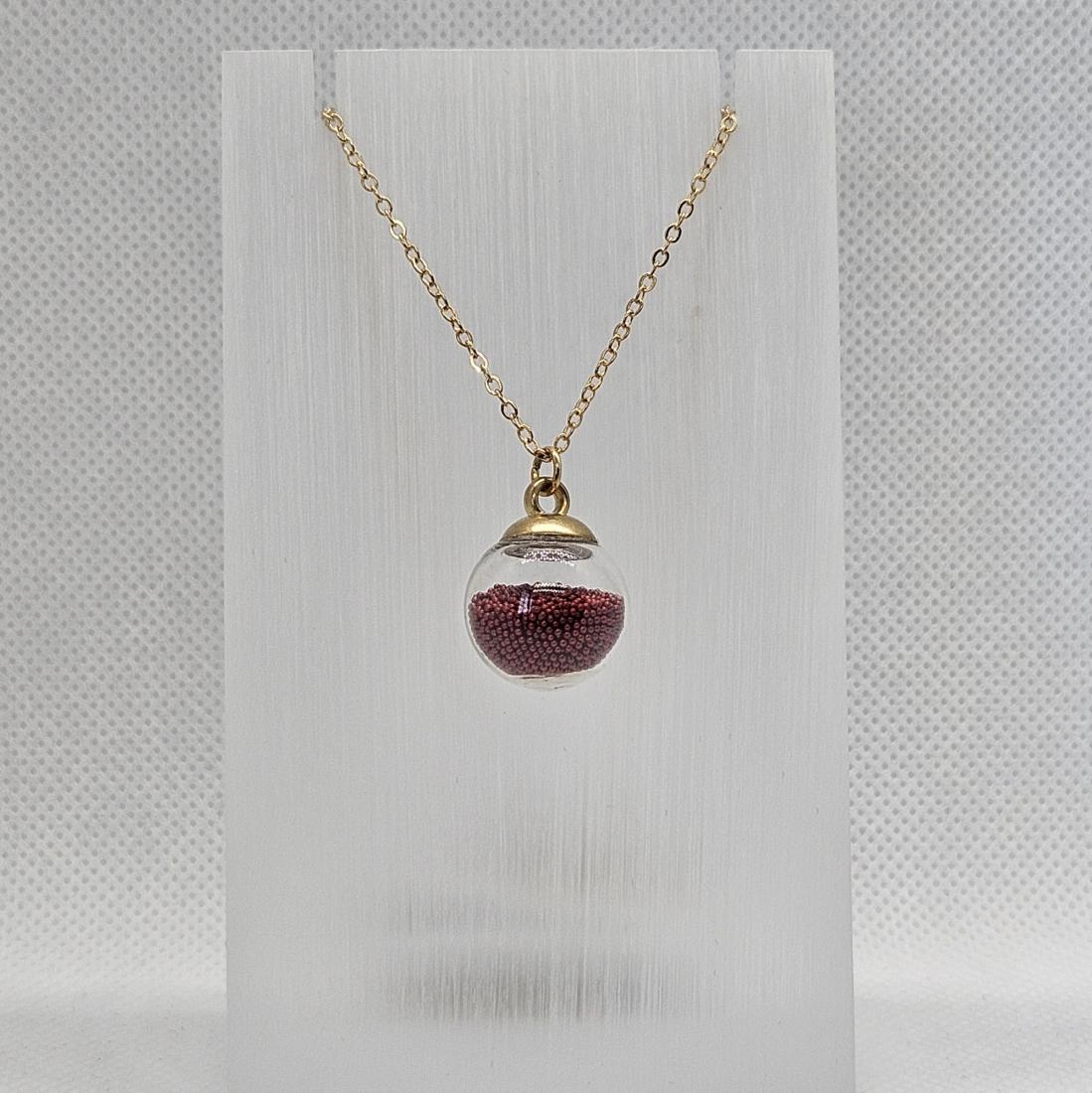 Pendentif Microbilles