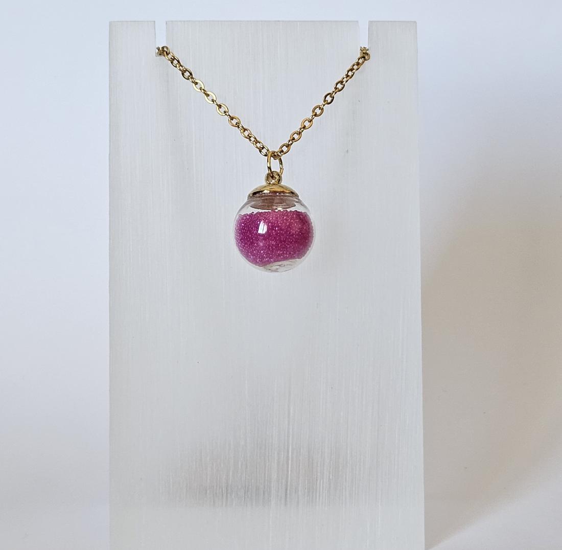 Pendentif Microbilles