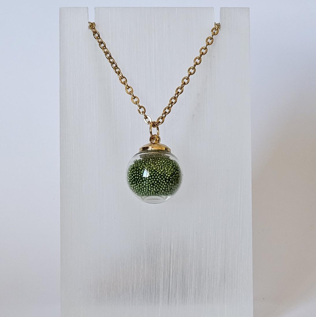 Pendentif Microbilles