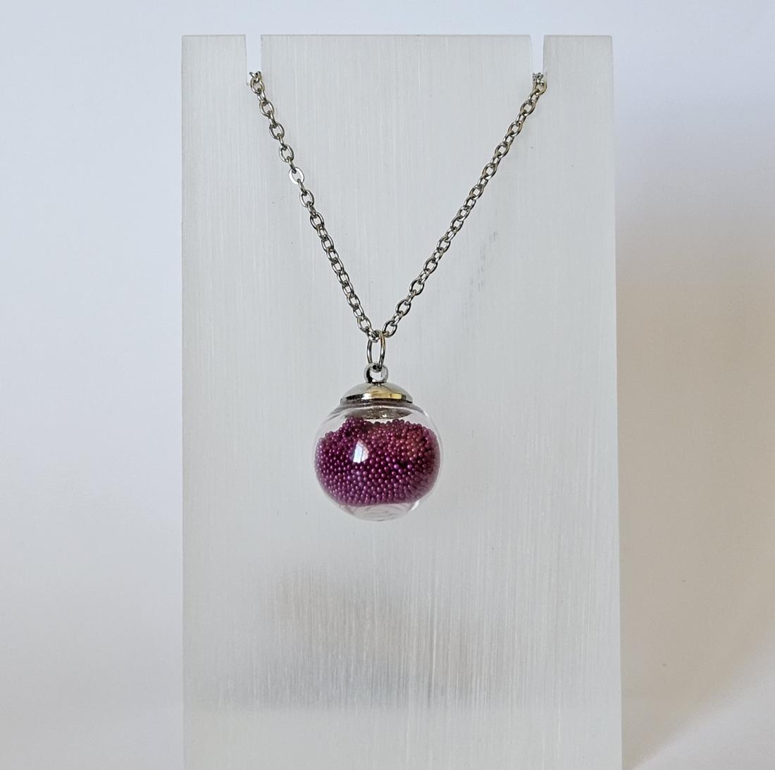 Pendentif Microbilles